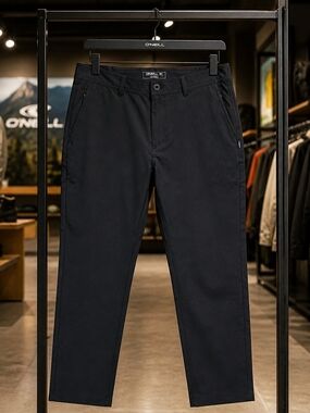 O'Neill Hybrid Chino Pants Water Repellent Standard Fit Secure Zip 34X30